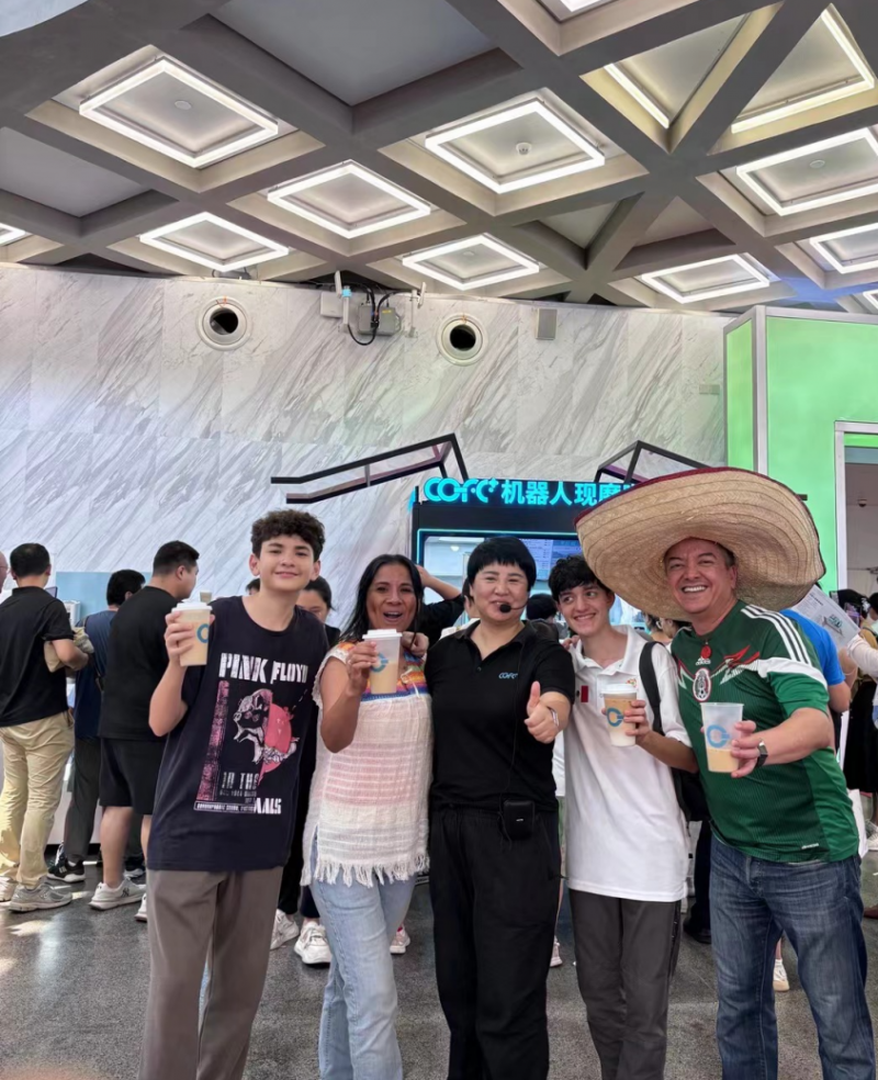 机器人COFE+登陆古老墨西哥AG真人中国世界首个第六代咖啡(图4)